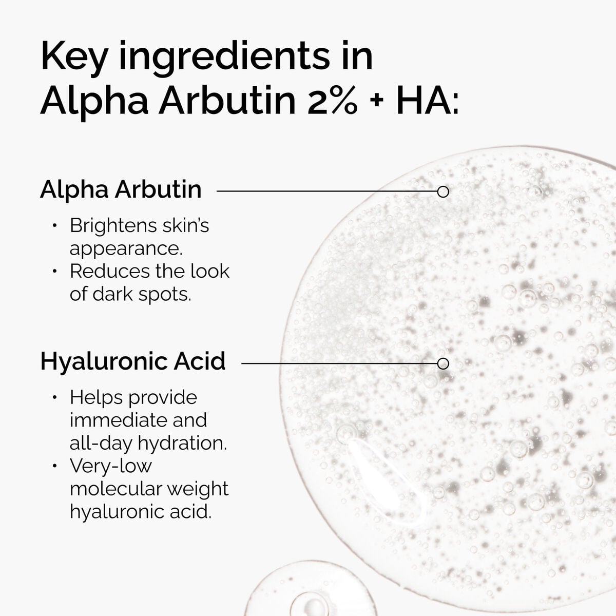 Alpha Arbutin + HA Daily Treatment Ritual L4