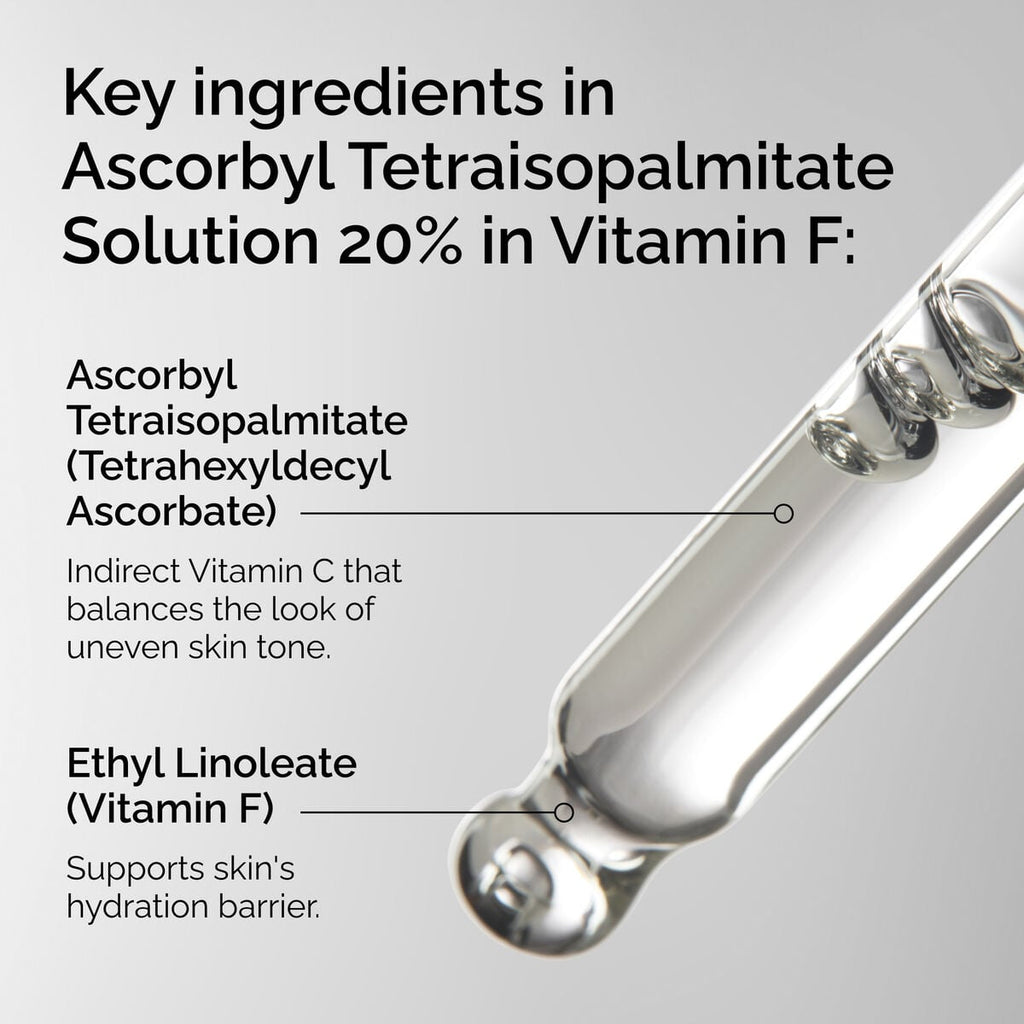 Ascorbyl Tetraisopalmitate Solution in Vitamin F Targeted Serum Care B4