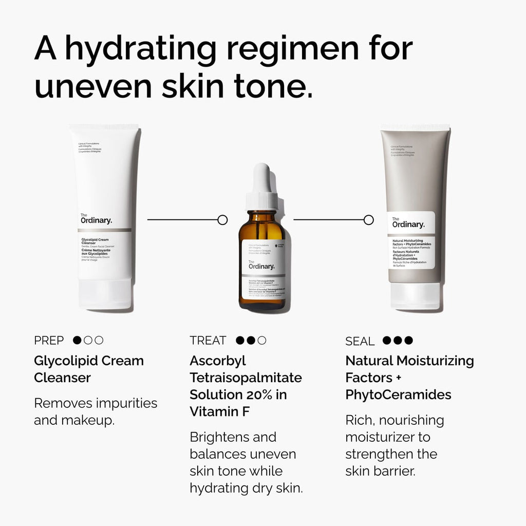 Ascorbyl Tetraisopalmitate Solution in Vitamin F Targeted Serum Care B4