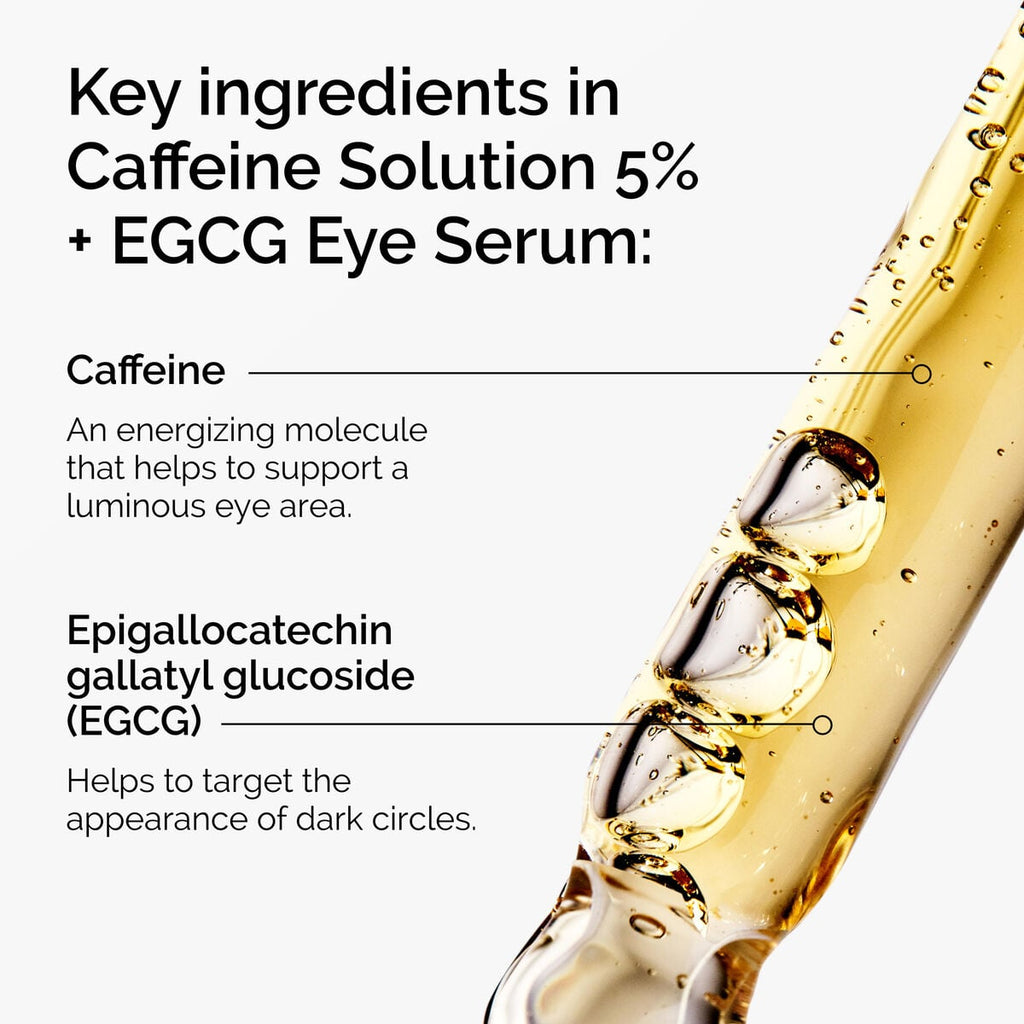 Caffeine Solution + EGCG Eye Serum Targeted Eye Support H7