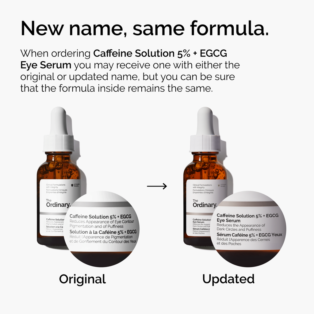 Caffeine Solution + EGCG Eye Serum Targeted Eye Support H7