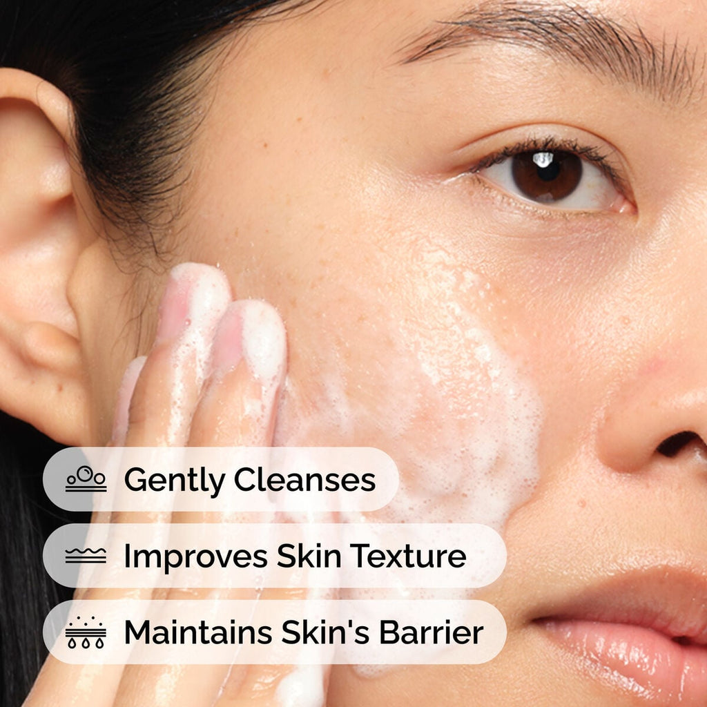 Glucoside Foaming Cleanser Gentle Cleansing Care H2