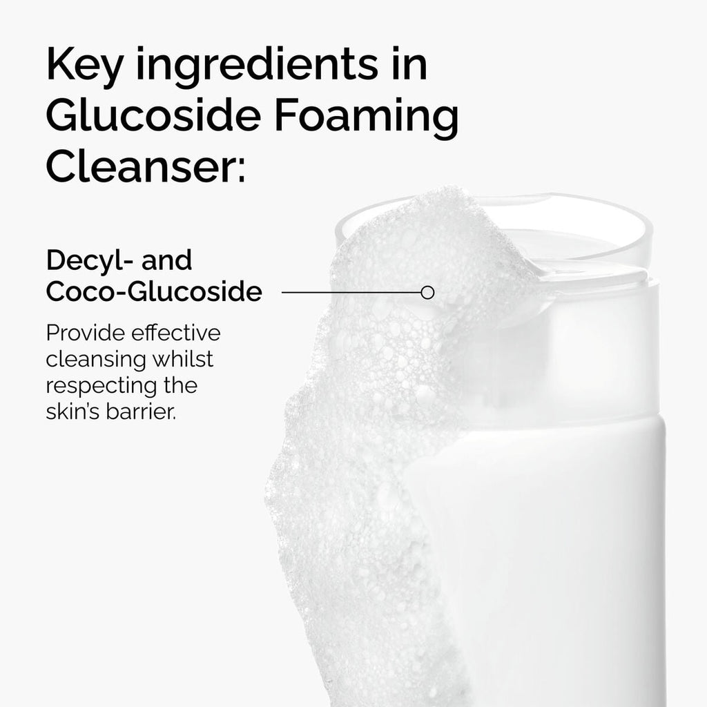 Glucoside Foaming Cleanser Gentle Cleansing Care H2