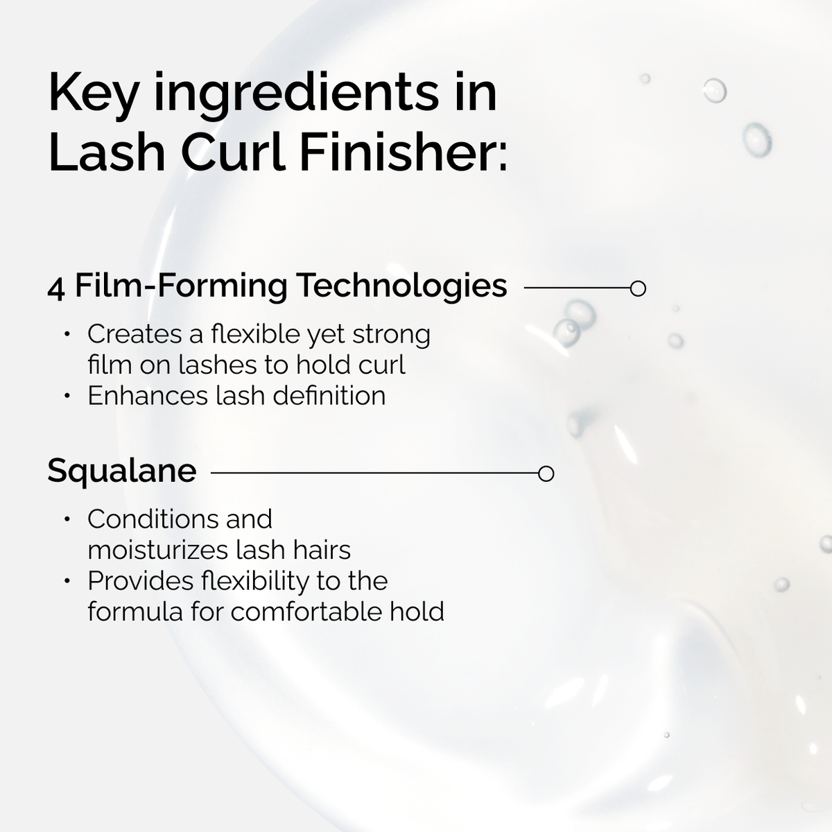 Lash Curl Finisher Hair Scalp Care S6