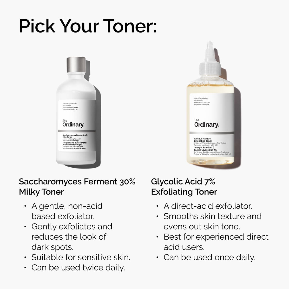 Saccharomyces Ferment Milky Toner Daily Toning Care W8